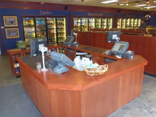 Kelowna Custom Millwork for Check-out counters