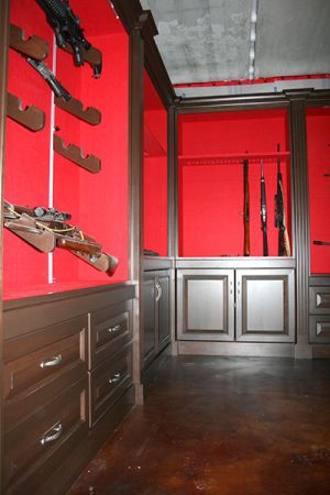Alberta custom woodwork for gun cabinet